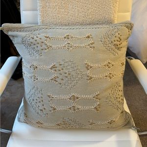 Joanna Gaines Anthropologie pillow teal